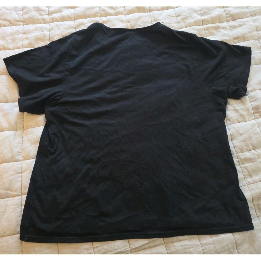Vintage Y2K Women's Tee Shirt XL Vintage Y2K Silver For Her Girlfriends Black - Picture 2 of 6